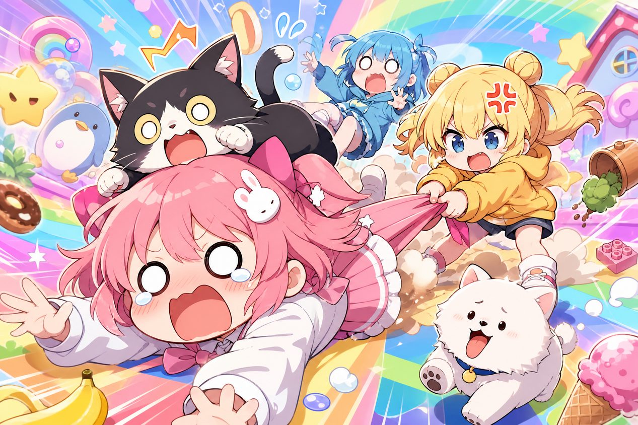 51视频-萌系日常搞笑动漫教程